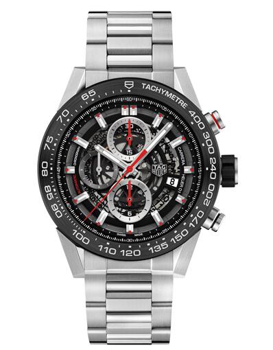 Replica Tag Heuer CALIBER HEUER 01 AUTOMATIC CHRONOGRAPH SKELETON CAR2A1W.BA0703 watch